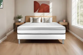 Matelas 135x190 cm Mousse Haute Densitée - Vital Relax